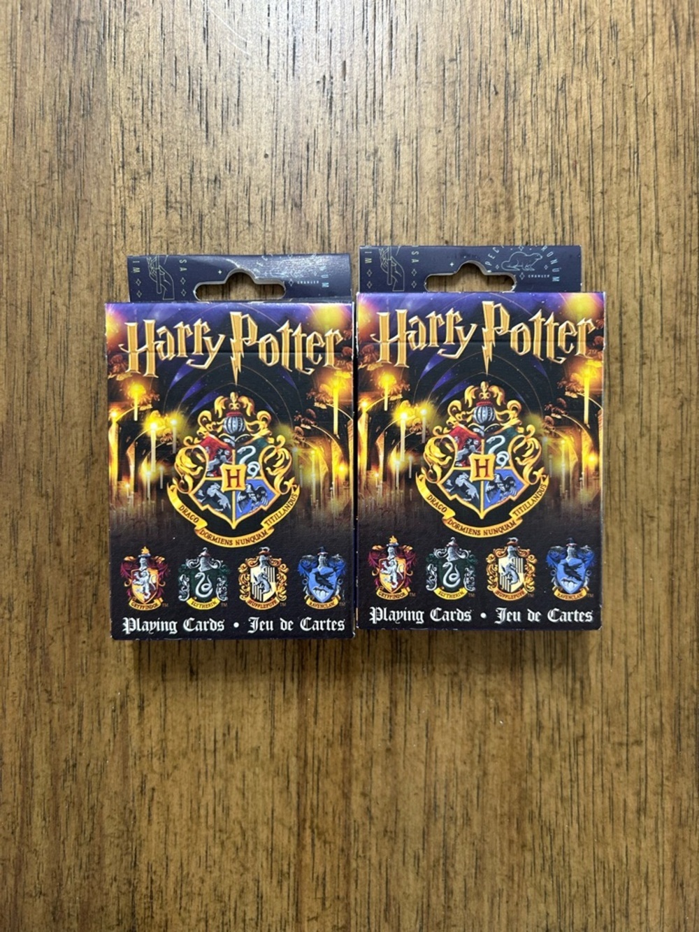 NEW Harry Potter Playing Cards - Set of 2